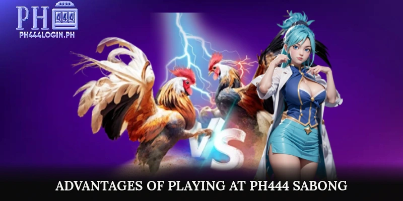 Advantages of Playing at PH444 Sabong