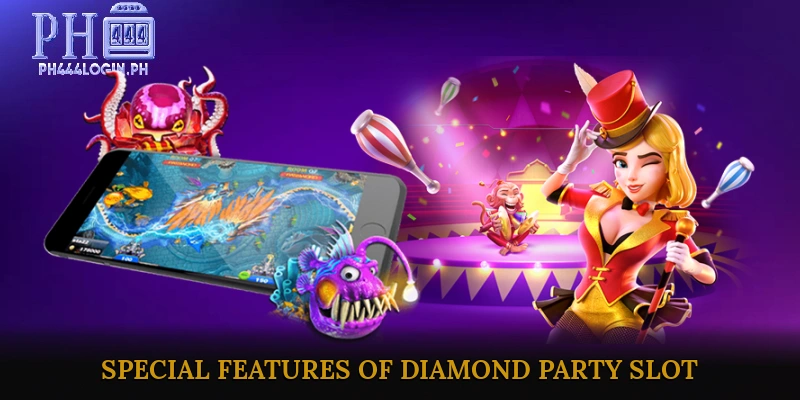 Interface and Special Features of Diamond Party Slot