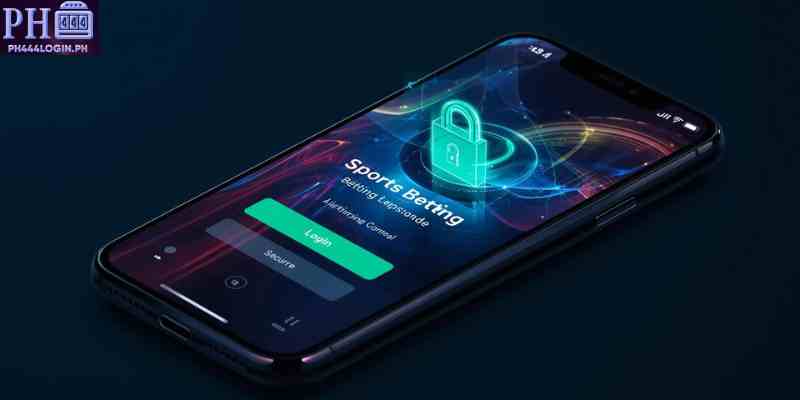 mobile sports betting security and secure login